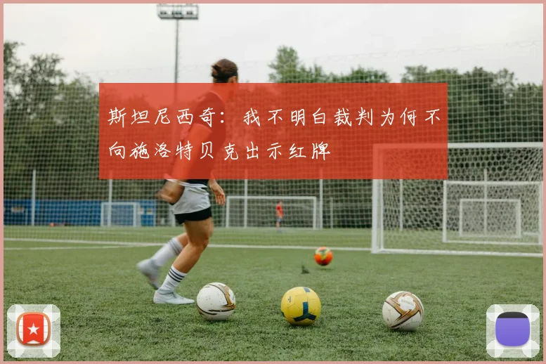 斯坦尼西奇：我不明白裁判为何不向施洛特贝克出示红牌